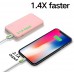 Portable Charger, JDB Ultra-Slim 5V/2.1A 5000mAh Power Bank External Battery Backup Pack, Compatible with iPhone and Other Android Smartphones Portable Charger, JDB Ultra-Slim 5V/2.1A 5000mAh Power Bank External Battery Backup Pack, Compatible with iPhone and Other Android Smartphones