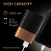 Duracell Rechargeable Powerbank 10050 mAh | 3 Day Portable Charger | Compatible With iPhone, iPad, Samsung, Android, Nintendo Switch And More | TSA Carry-On Compliant